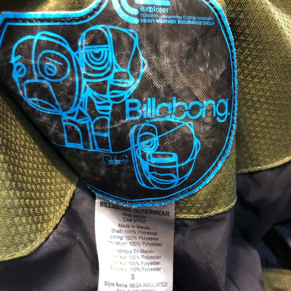 Billabong Explorer Snow Pants Size Small Snow Boarding - Picture 6 of 16